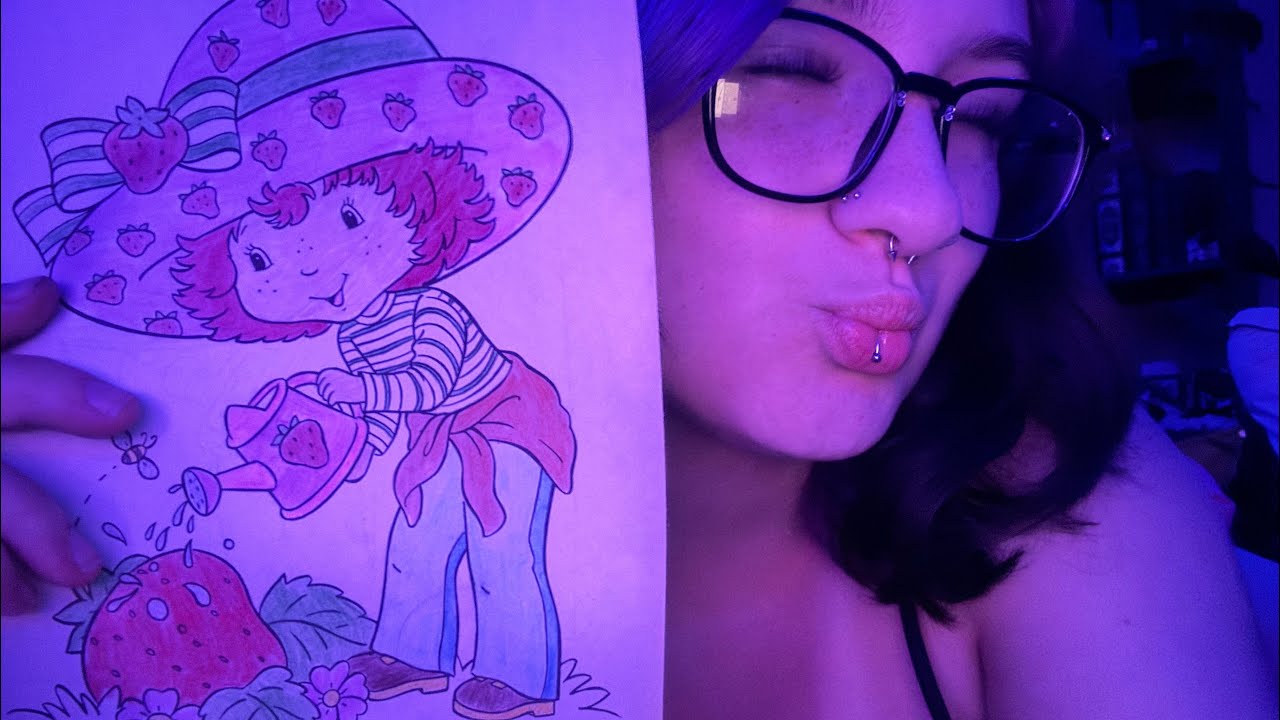 ASMR | color with me! rambles 🥰