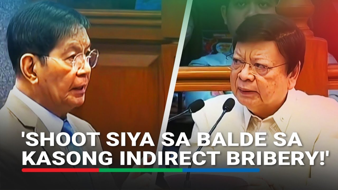 ICYMI: Lacson inakusahan si Marcoleta ng 'indirect bribery' | ABS-CBN News