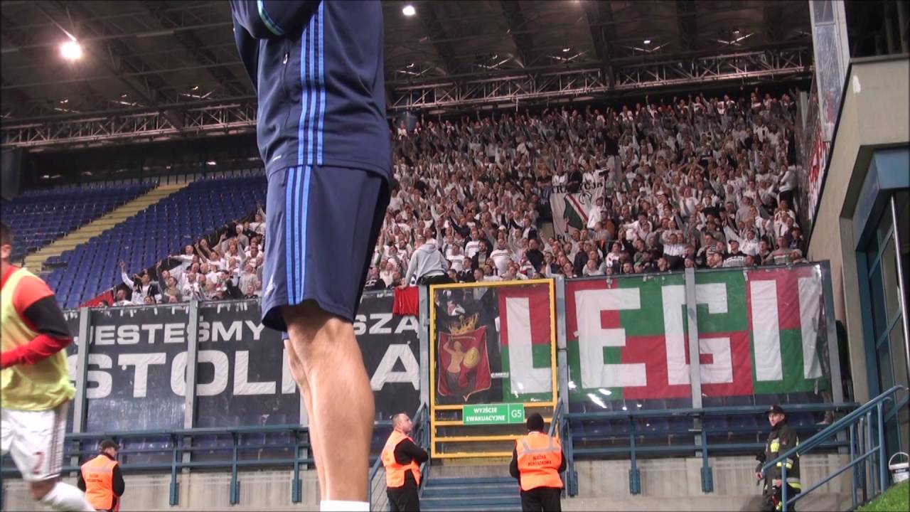 Doping kibicow Legii w Krakowie