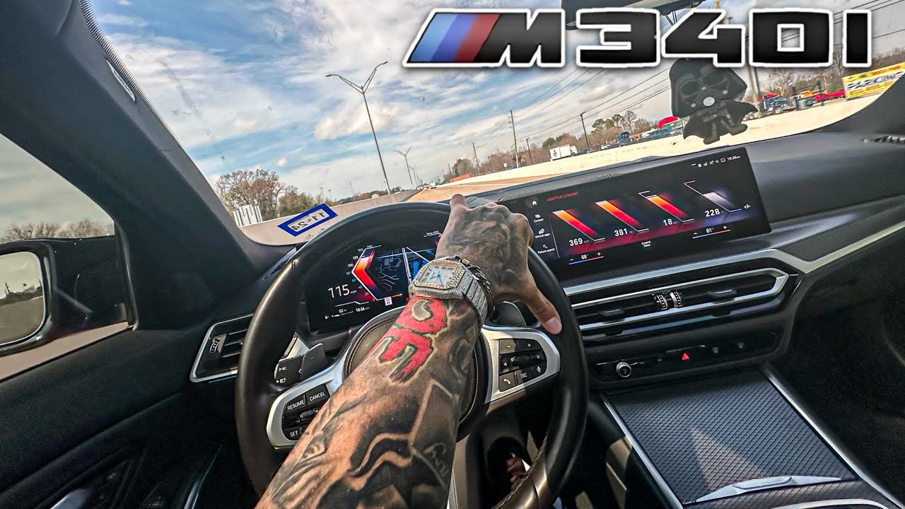 EARLY MORNING CUTTING UP IN A M340i POV.. *the mufflers are gone* 🫨