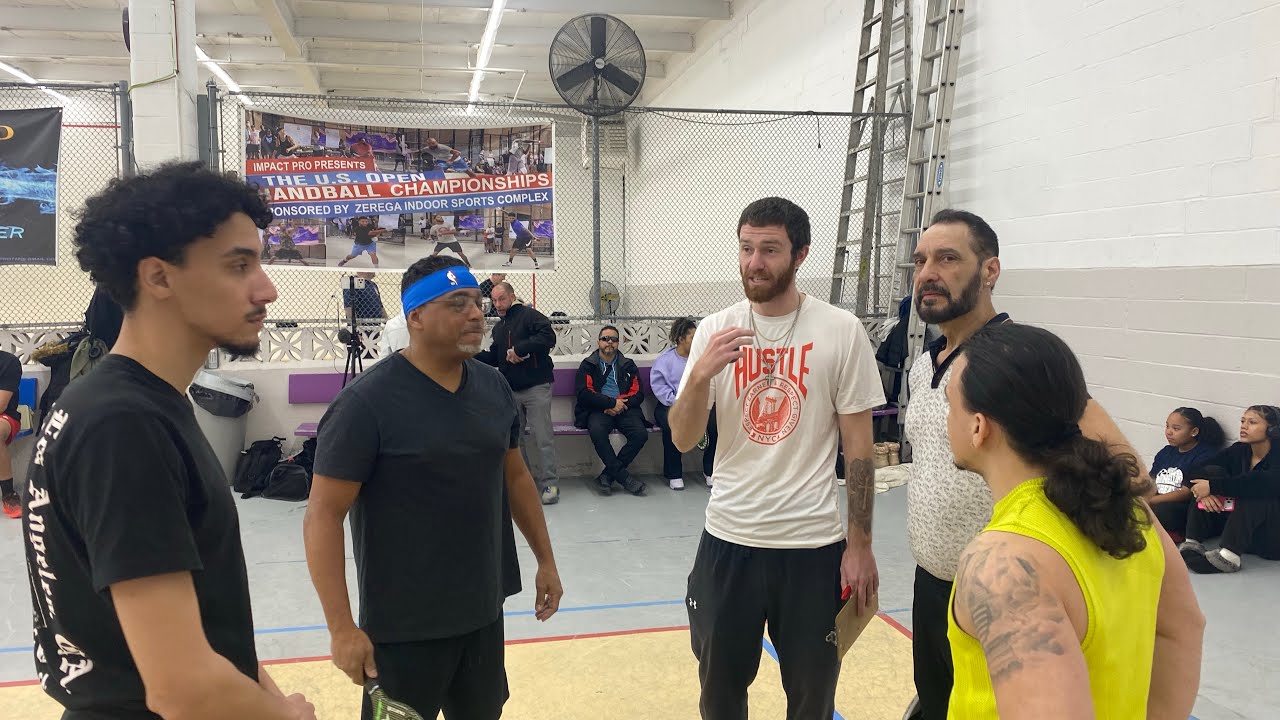 B paddleball tournament- Alex & Chris vs Freddy & Noel 2.7.26