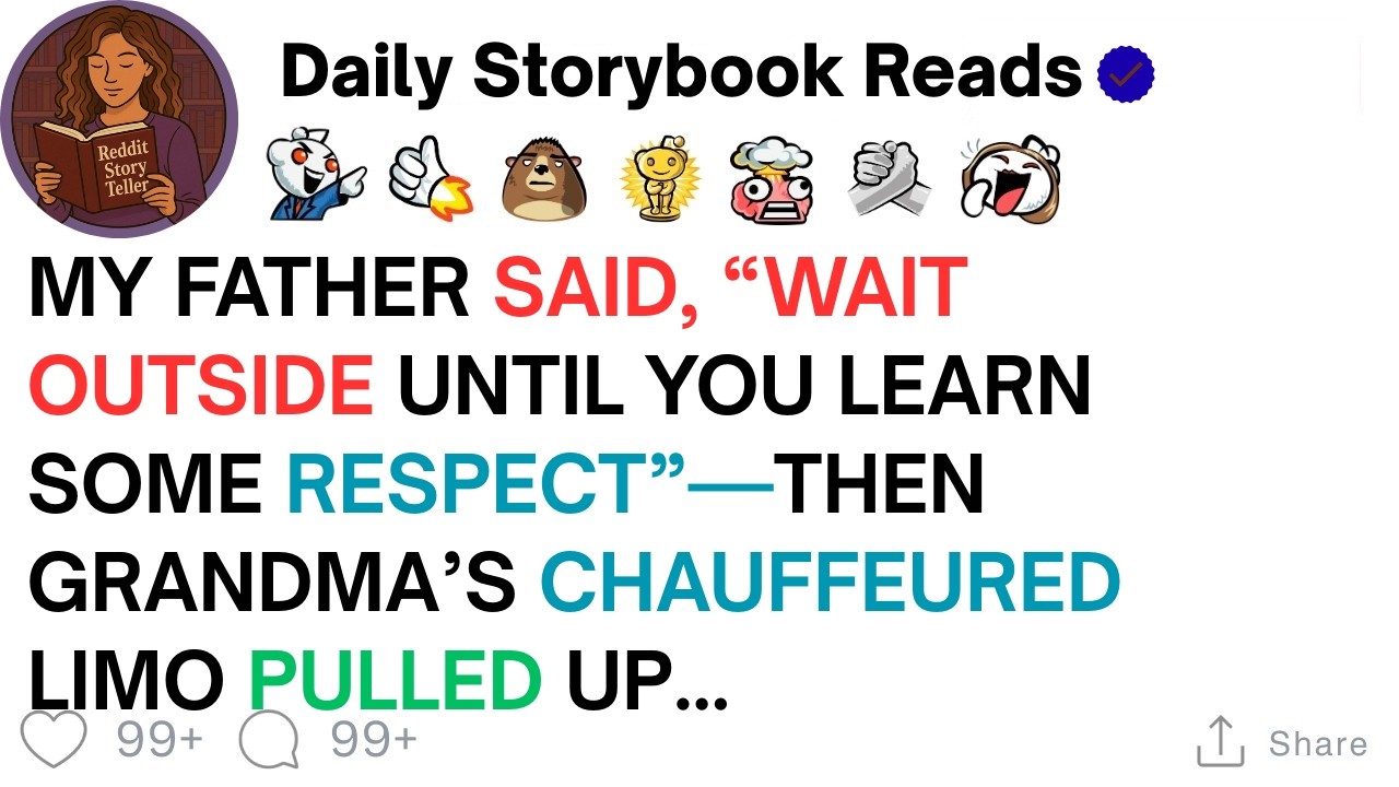 [ Full Story ]My Father Told Me “Wait Outside Until You Learn Some Respect”—Then Grandma’s...