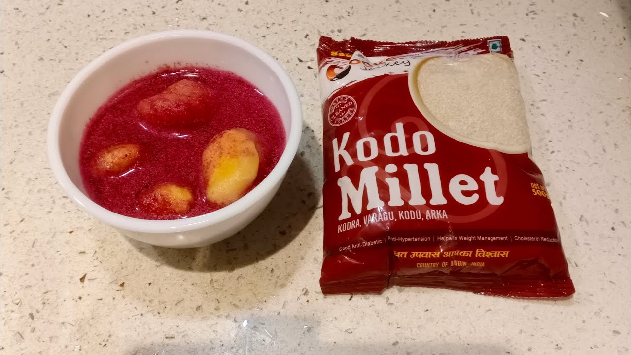 COOKERY JOCKEY KODO MILLET KANJI VADA