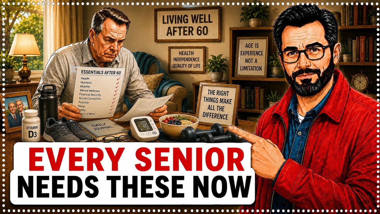 10 Essential Things You Can't Live Without After 60