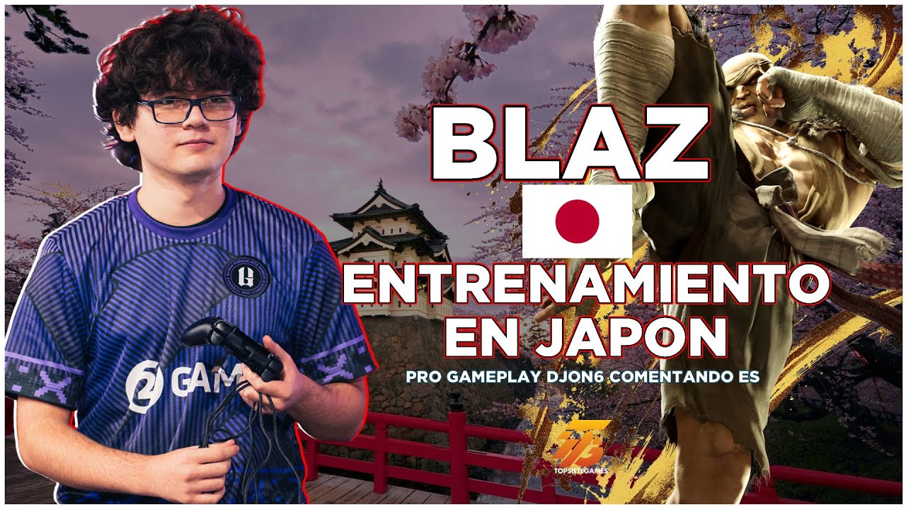 ¡EL SAGAT DE BLAZ ES OTRA COSA! 🔥 Entrenando con los Mejores de Japón | Ryu vs Sagat | SF6