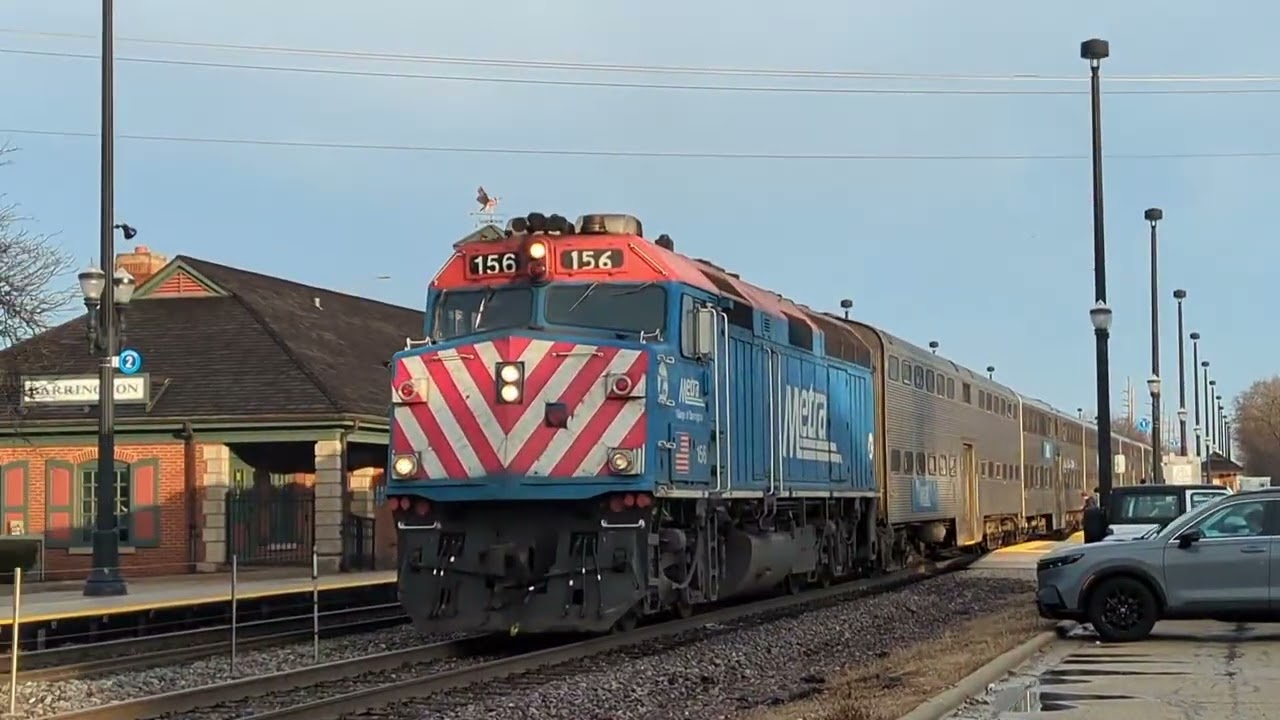 Palatine and Barrington railfanning 3/6/2026