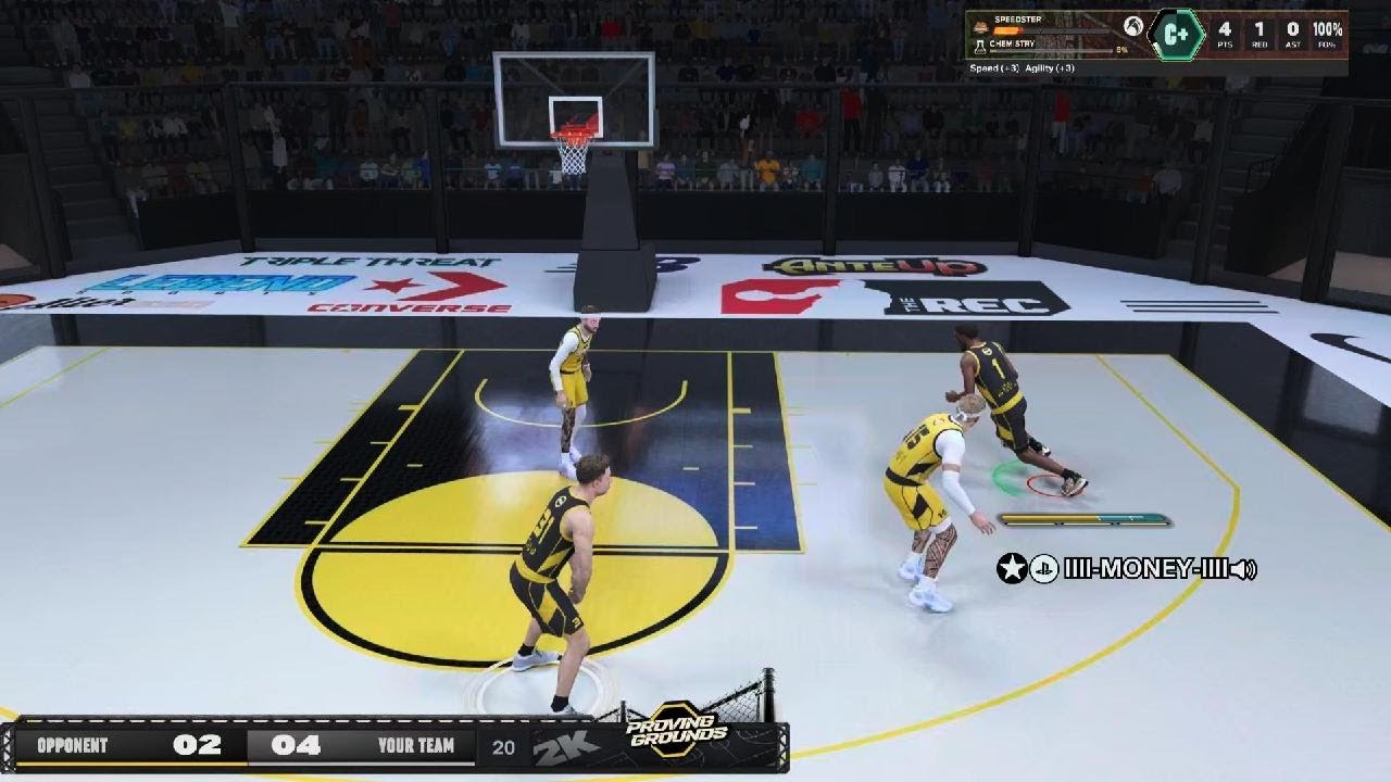 NBA 2K26 21pts in 2v2 W wit random💰🎮