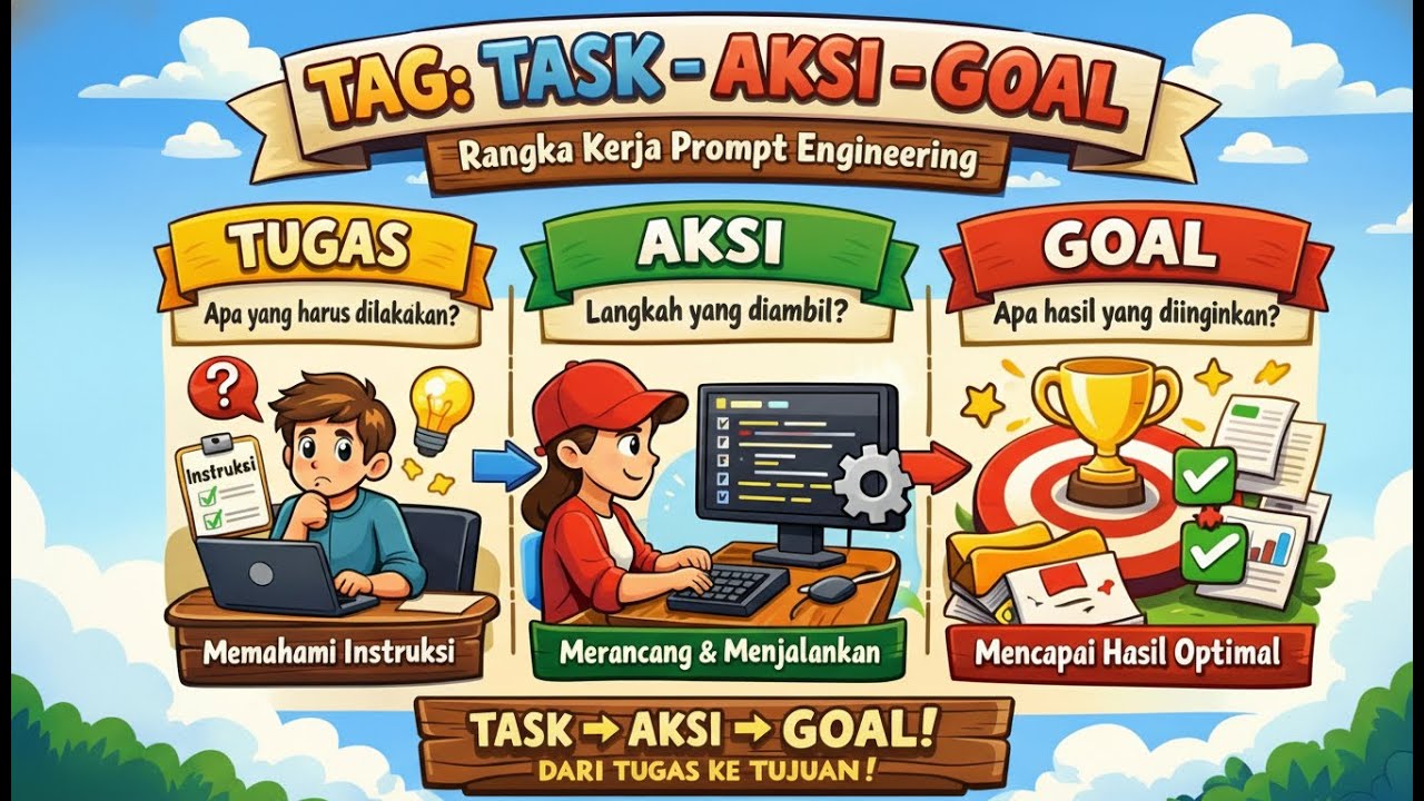 PROMPTING FRAMEWORK : Task Action Goal (TAG)