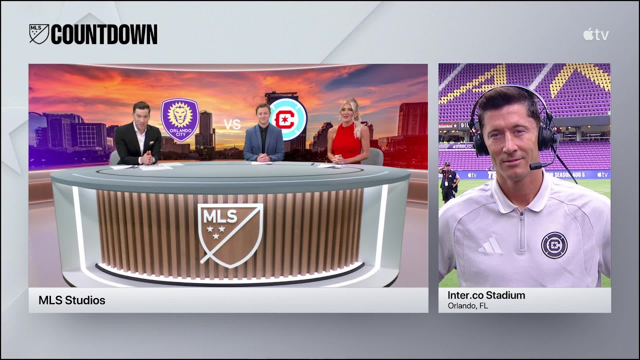 Robert Lewandowski Joins MLS Countdown Ahead of Showdown with Antoine Griezmann's Orlando City!