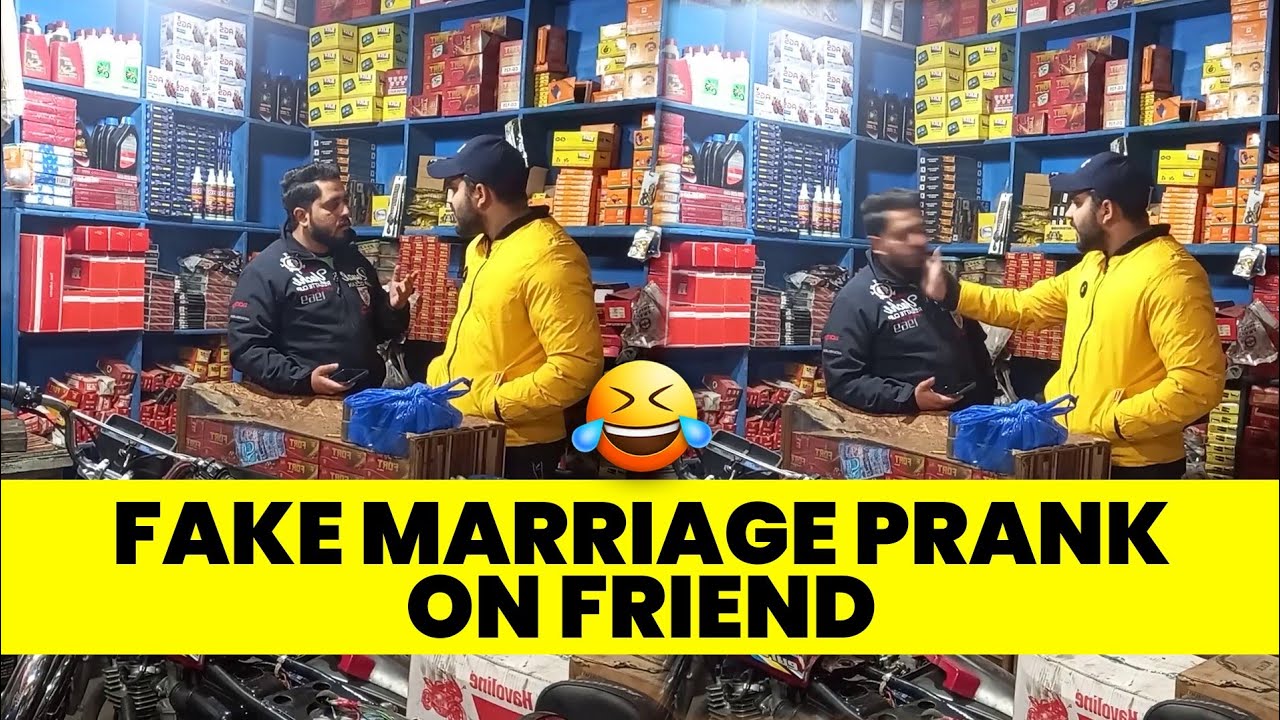 Fake Marriage Prank on my Friend | Crazy Entertainment
