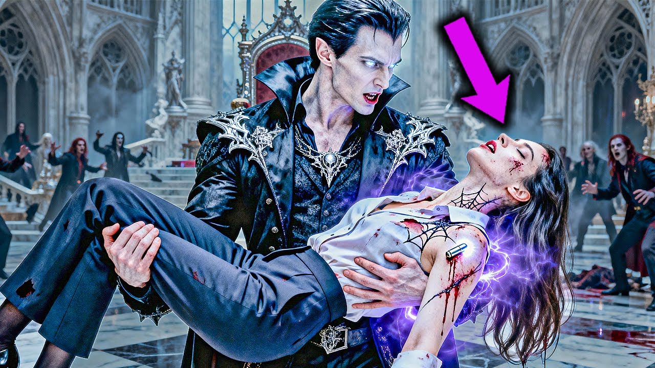 She Took a Silver Bullet Meant for The Vampire King—He Refused to Let Her Die | Vampire Love Story