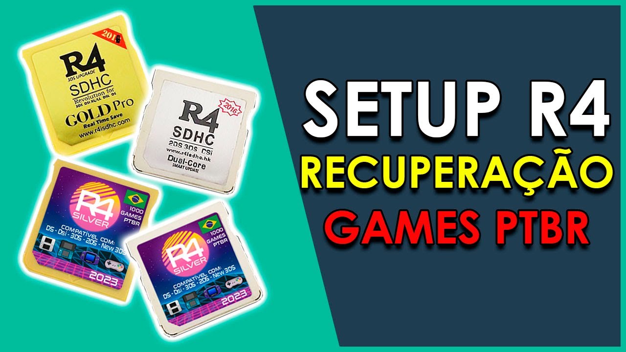 Setup ou Recuperação de R4 + 1000 J0G0S PT-BR
