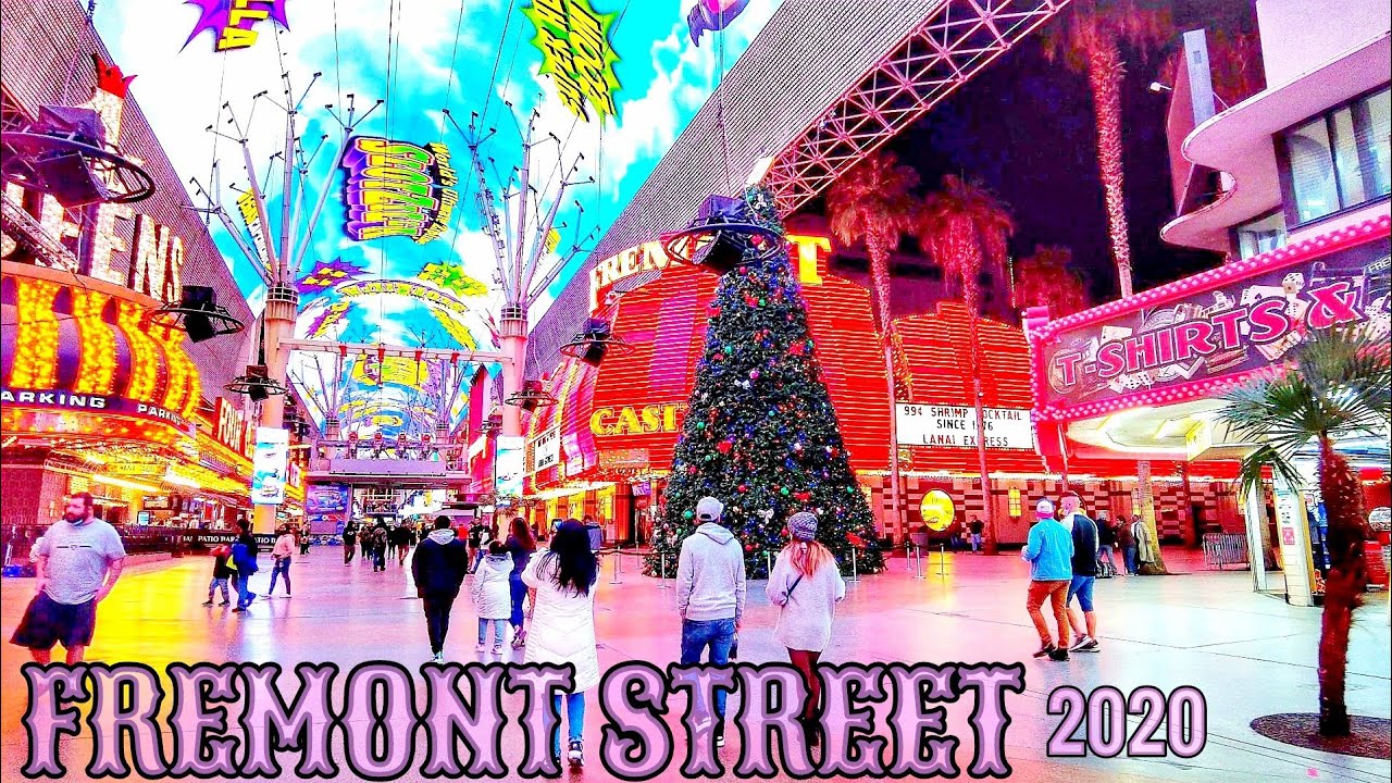 [4K] 🎄FREMONT STREET EXPERIENCE | DECEMBER 2020