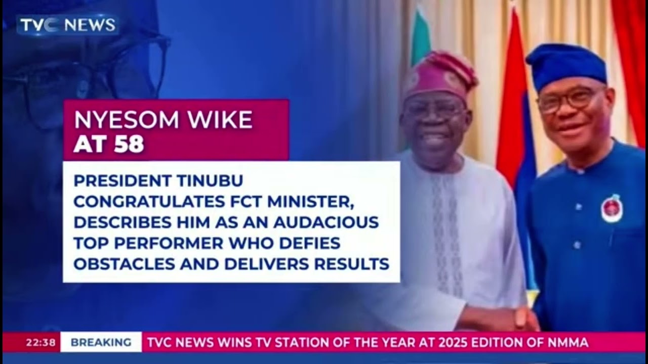 Pres. Tinubu Congratulates FCT Minister, Nyesom Wike At 58