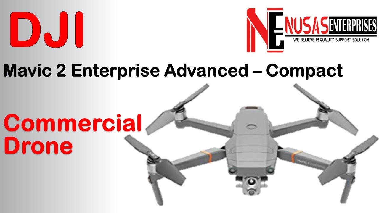 DJI Mavic 2 Enterprise Advanced - Compact Commercial Drone | Best Drone Camera with Thermal Camera