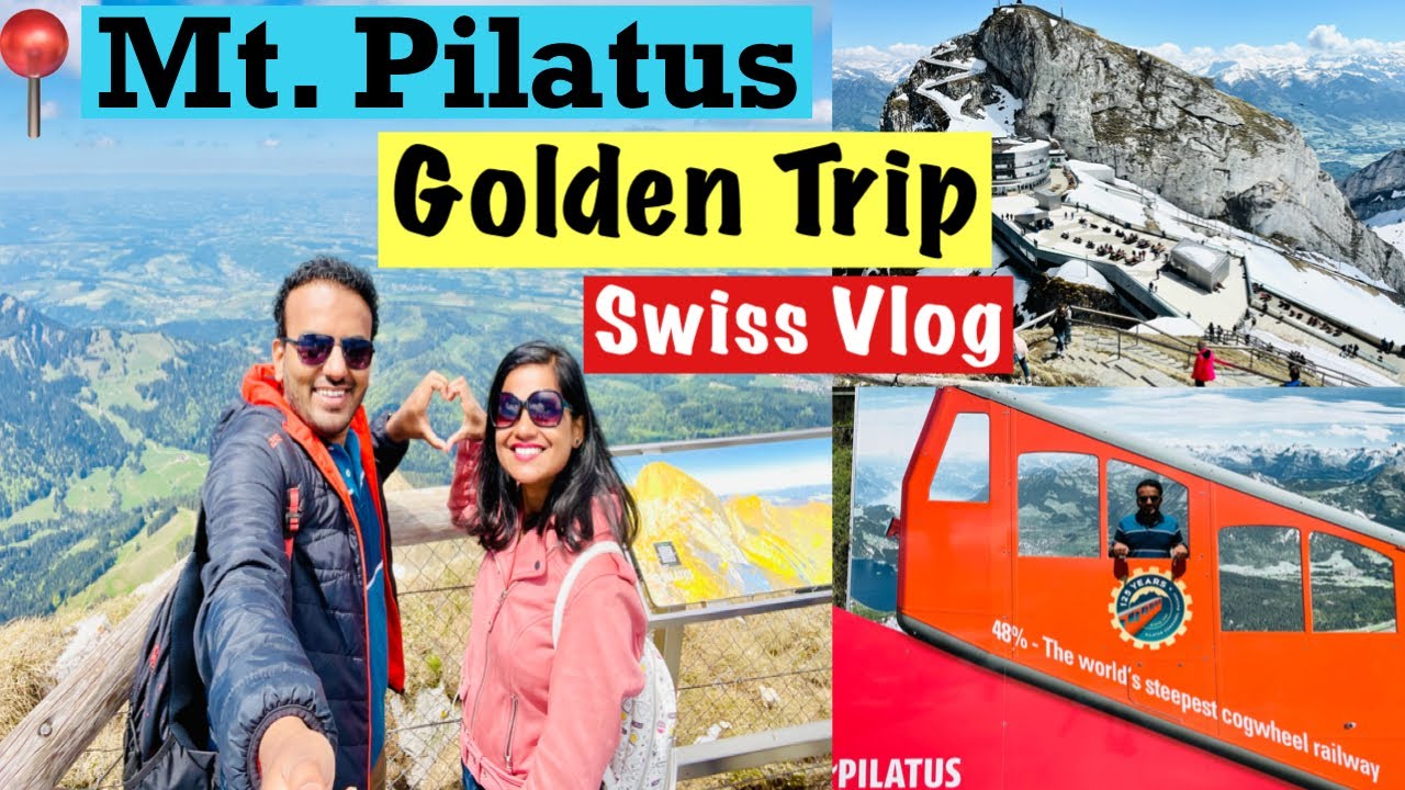 Pilatus Mountain tour In Hindi | दुनिया की सबसे अलग ट्रेन | Pilatus Golden trip | Golden triangle