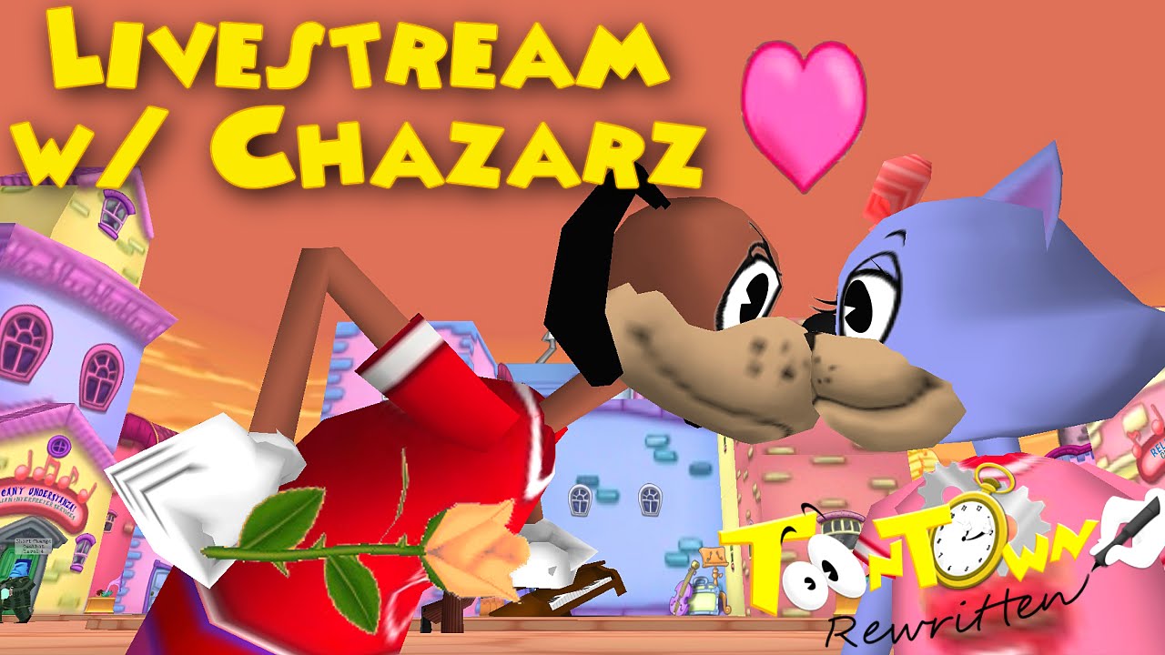 Toontown Rewritten Livestream w/ Chazarz (FRIENDSHIP STREAM)
