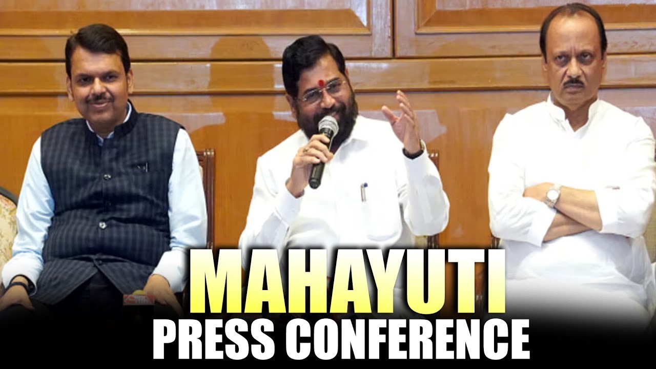 LIVE | Maharashtra elections 2024 | Mahayuti Press Conference | News9
