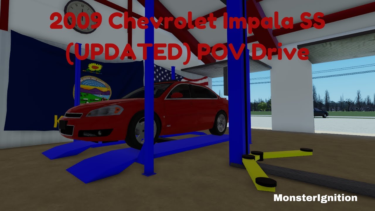 2009 Chevrolet Impala SS (UPDATED) POV Drive (CKRP Roblox)