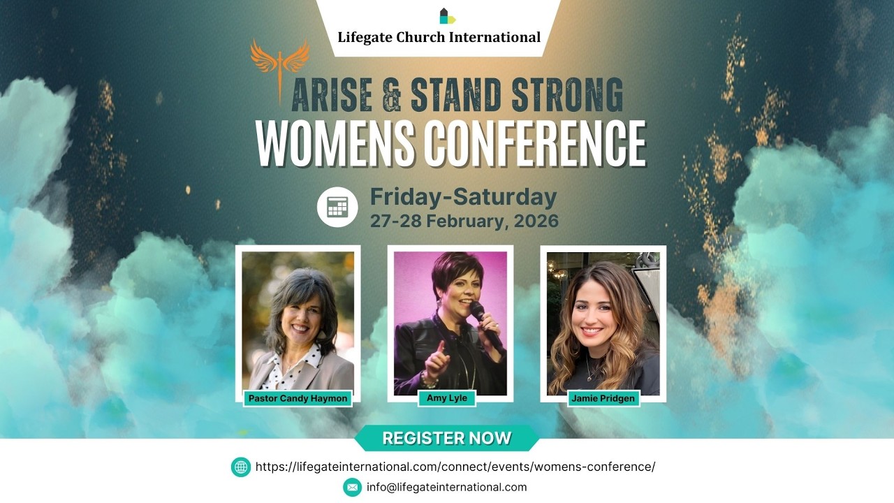 Conference Session #03  | 2.28.2026  | Arise & Shine Woman's Conference | Amy Lyle & Jamie Pridgen
