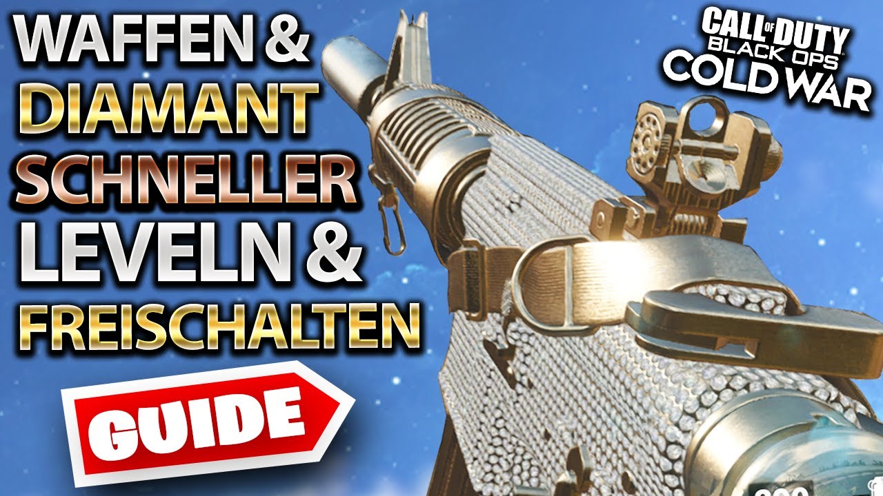 WAFFEN & TARNUNGEN SCHNELLER LEVELN & FREISCHALTEN / Black Ops: Cold War / Tipps & Tricks / Guide
