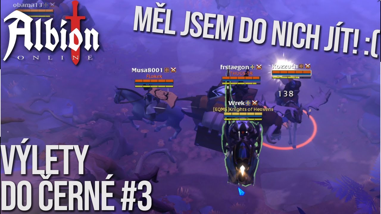 Meh bedny! - Výlety do Černé #3 - Albion online Gameplay cz