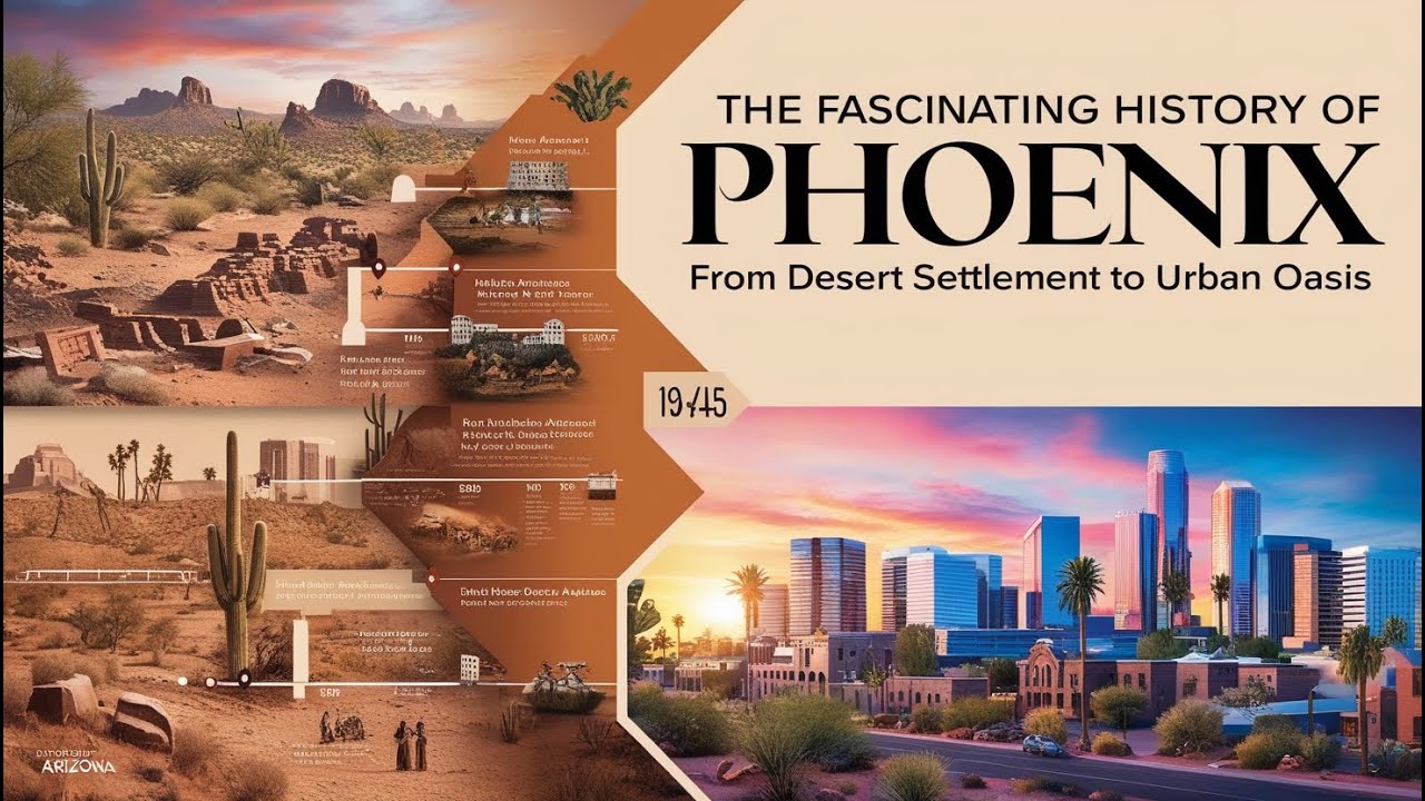 The Fascinating History of Phoenix  From Desert Settlement to Urban Oasis