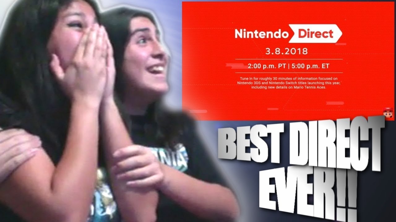 WE BOTH NEED A MEDIC AFTER THIS!! || Nintendo Direct 3.08.18 { LIVE REACTION }