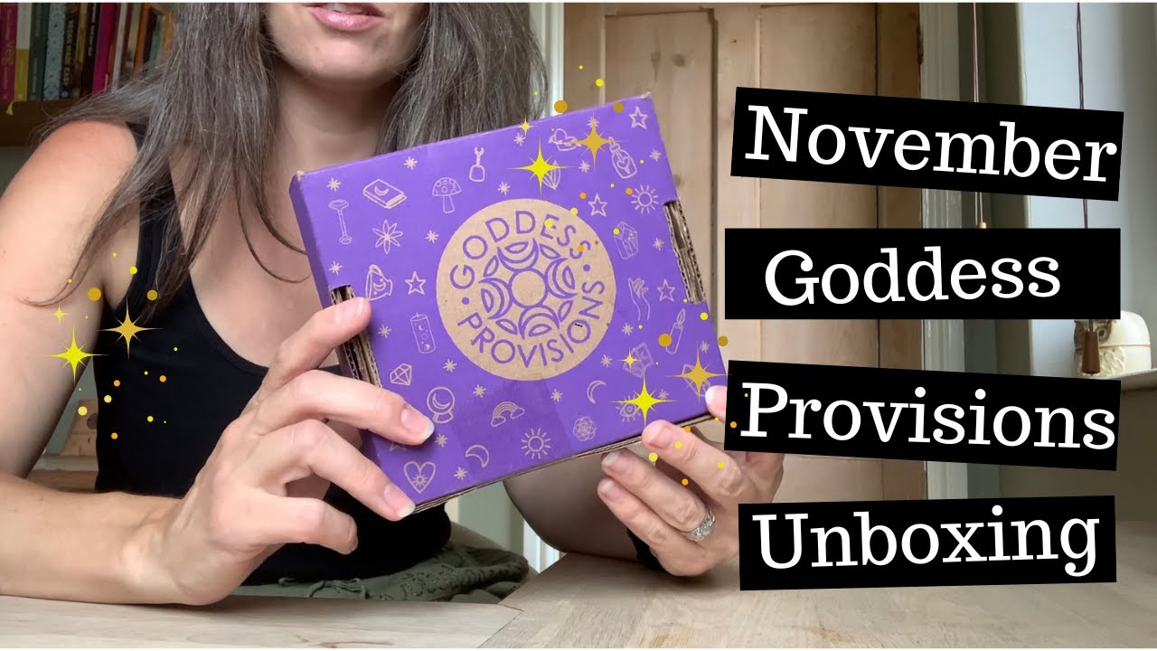 Goddess Provisions Unboxing - November 2022 | The Cemetery Witch | #thecemeterywitch