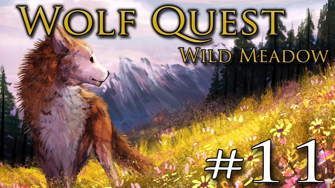 A Wild Meadow Full of WOLF PUPS!! 🐺 WOLF QUEST: WILD MEADOW • #11