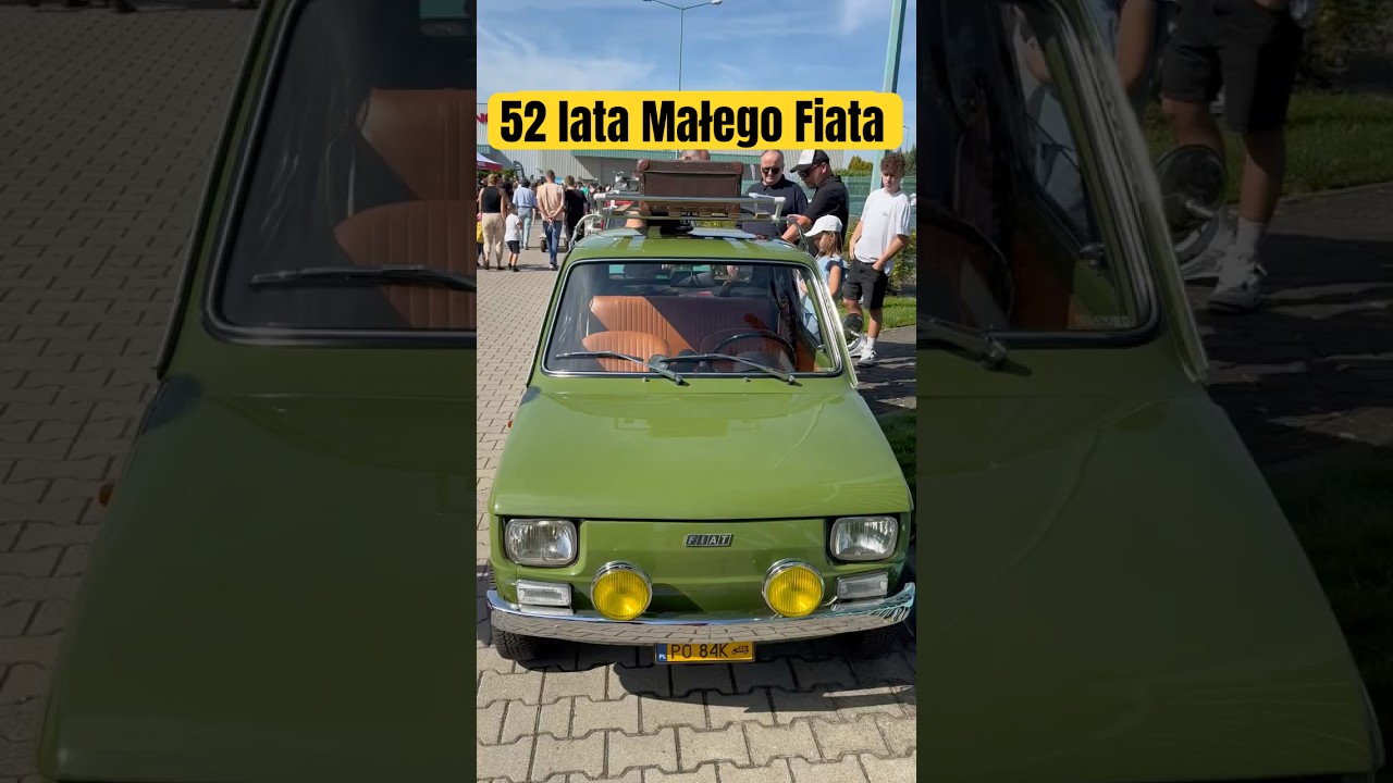 09.09.1972 r zaprezentowano Fiata 126 #fiat126p #fiat126 #prl #nostalgista #klasyki #motoryzacja #70