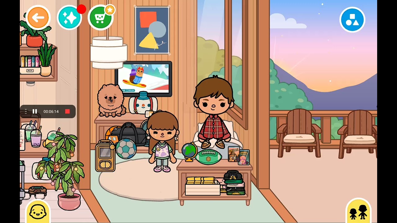 Part 2 of the sleepover (toca Boca)