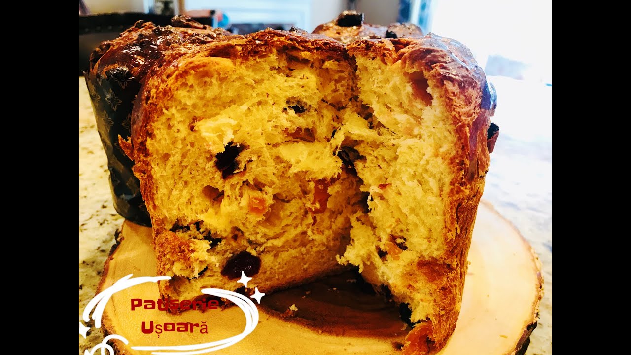 Cea mai simplă cea mai delicioasă și ușoară rețetă de Panettone
