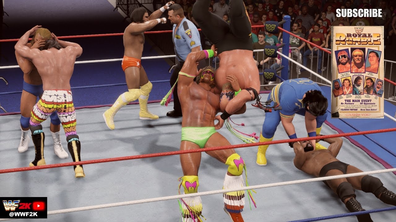 1989 Royal Rumble (Full Match) | WWF2K