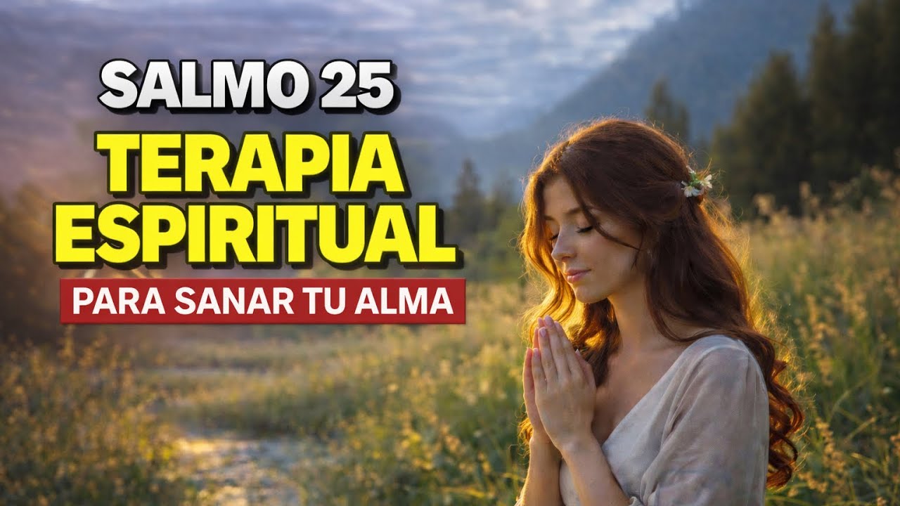 SALMO 25 | TERAPIA ESPIRITUAL PARA SANAR TU ALMA ❤️‍🩹 #salmo25 #espiritusanto #terapiaespiritual 