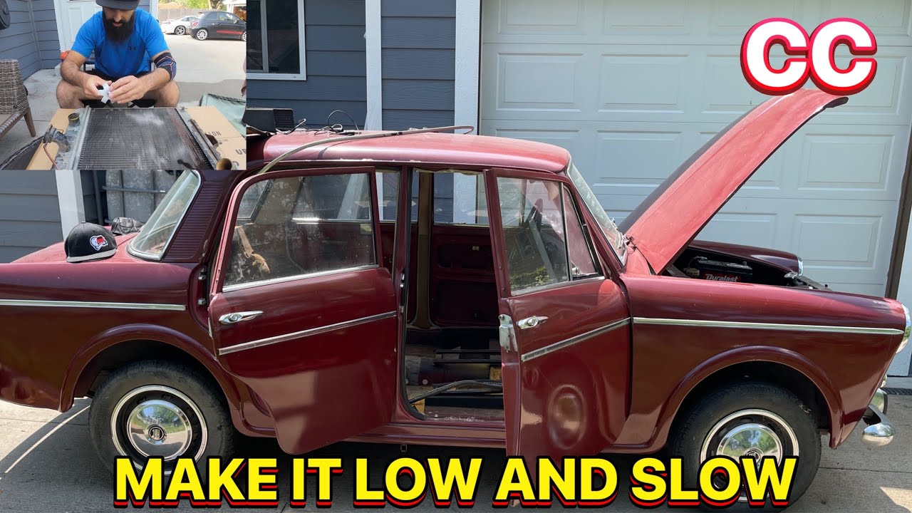 FIAT 1100D WORK BEGINS