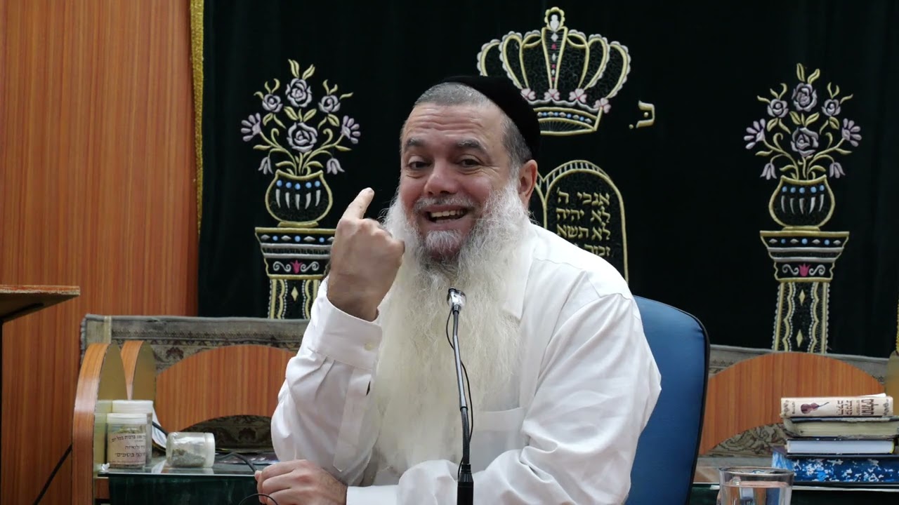 הרב יגאל כהן איך אני יהיה ראוי לעשירות-שיעור לאברכים