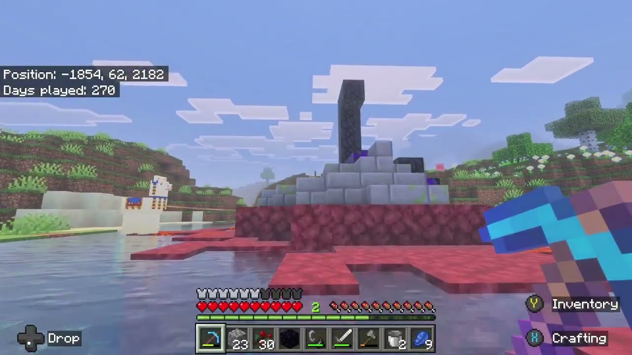 I'm building a Minecraft Forever World - First Time Building a Mob XP Farm Part 1 (Day 275+)
