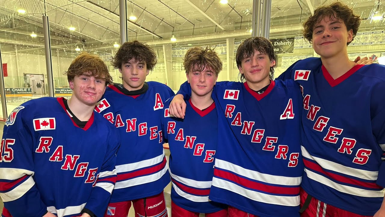 Under 15 Hockey - Stratford Jr. Warriors vs Kitchener Jr. Rangers