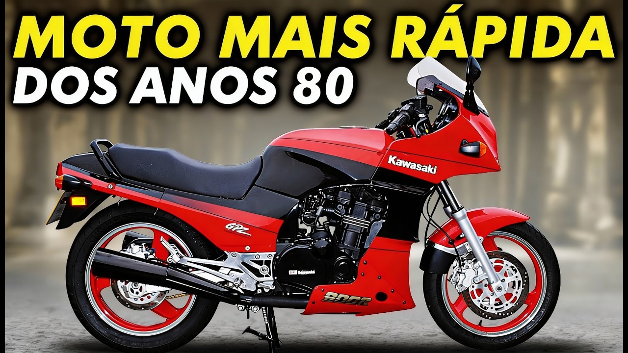 15 MOTOS MAIS RÁPIDAS DOS ANOS 1980 JÁ FEITAS!