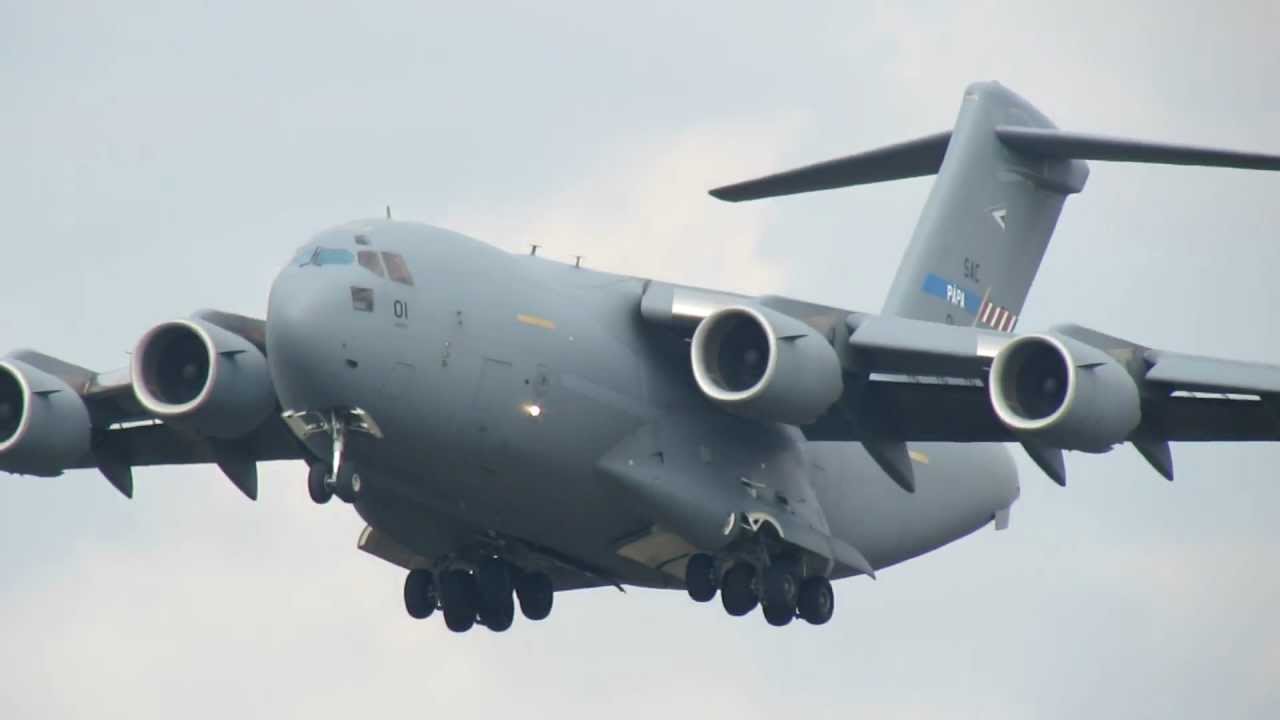 Boeing C17 Globemaster III , 800001, NATO, Arrival  Eindhoven