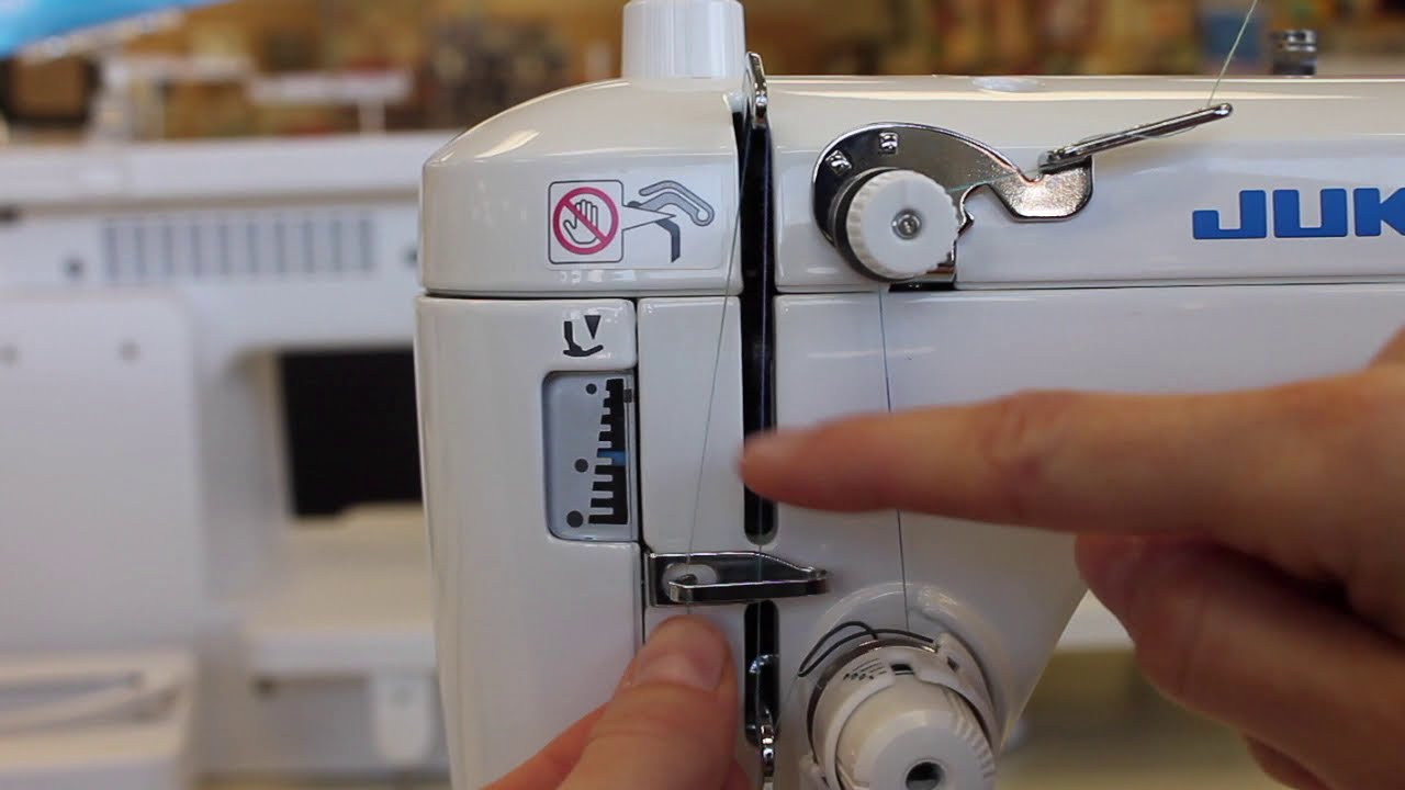 How to thread the Juki TL18QVP