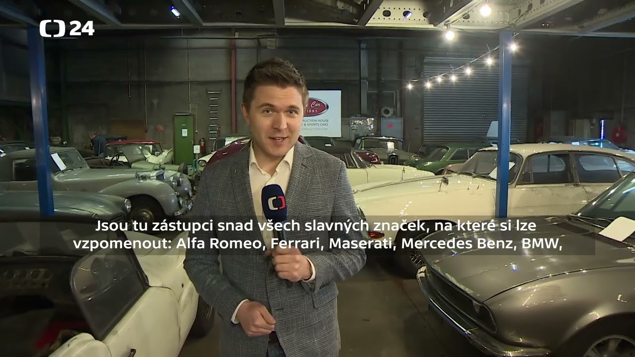 V&yacute;jimečn&aacute; dražba veter&aacute;nů &ndash; auta maj&iacute; hodnotu až čtvrt miliardy korun
