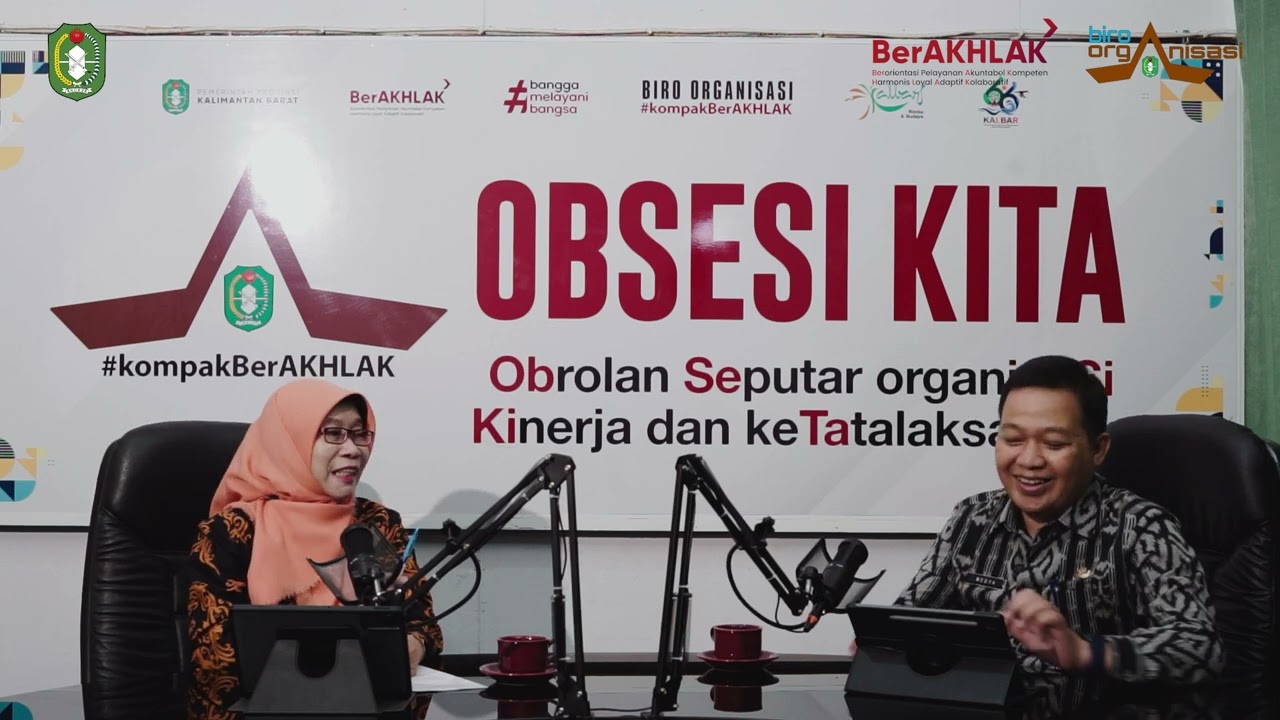 PODCAST Implementasi  𝘊𝘰𝘳𝘦 𝘝𝘢𝘭𝘶𝘦𝘴 BerAKHLAK di Pemerintah Provinsi Kalimantan Barat