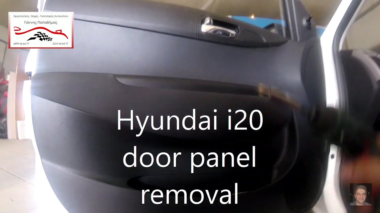 Hyundai i20  door panel removal