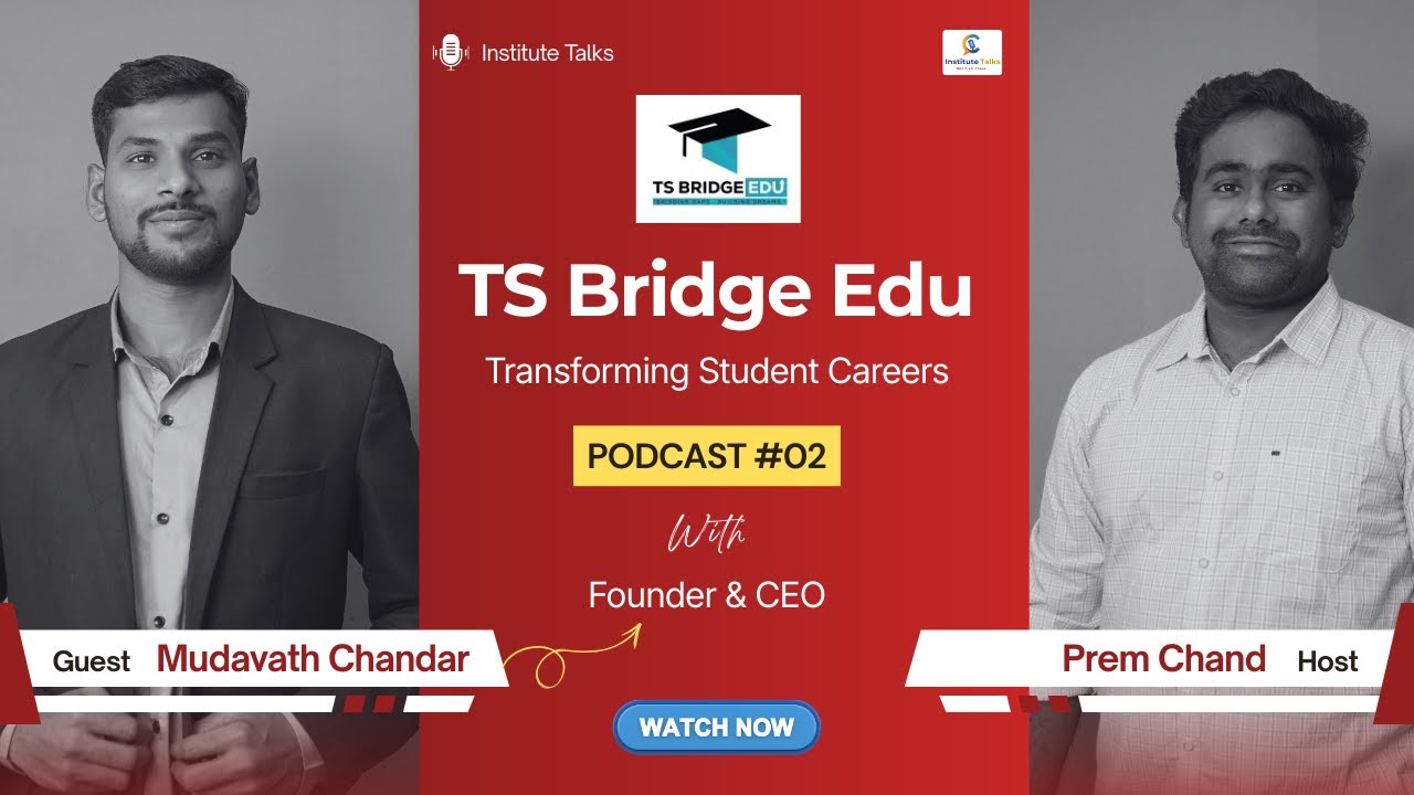 TS Bridge Edu: BRIDGING GAPS & BUILDING DREAMS | Founder & CEO - Mudavath Chandar