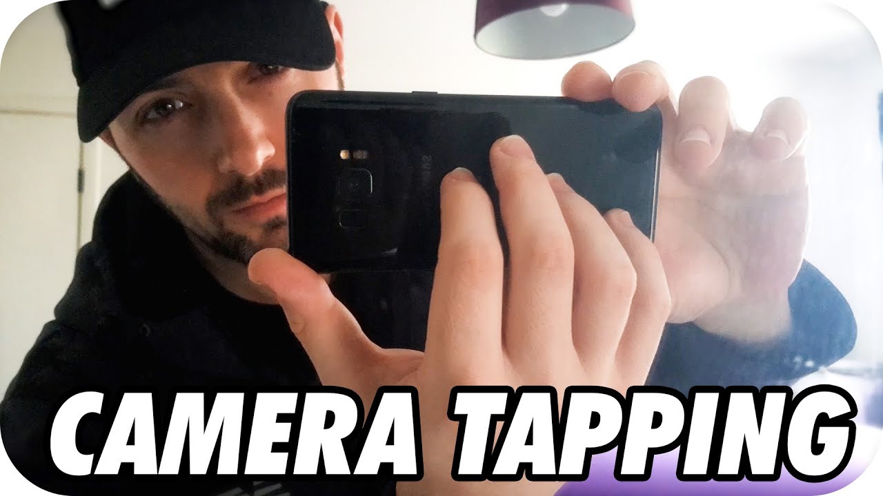 ASMR LoFi  Fast Camera Tapping In Mirror Only Natural Nails
