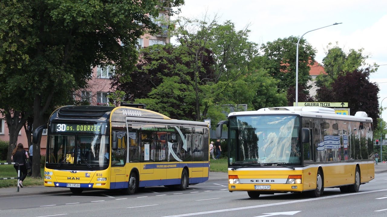 KLA Kalisz - linia 1 | MAN NL253 Lion's City #838