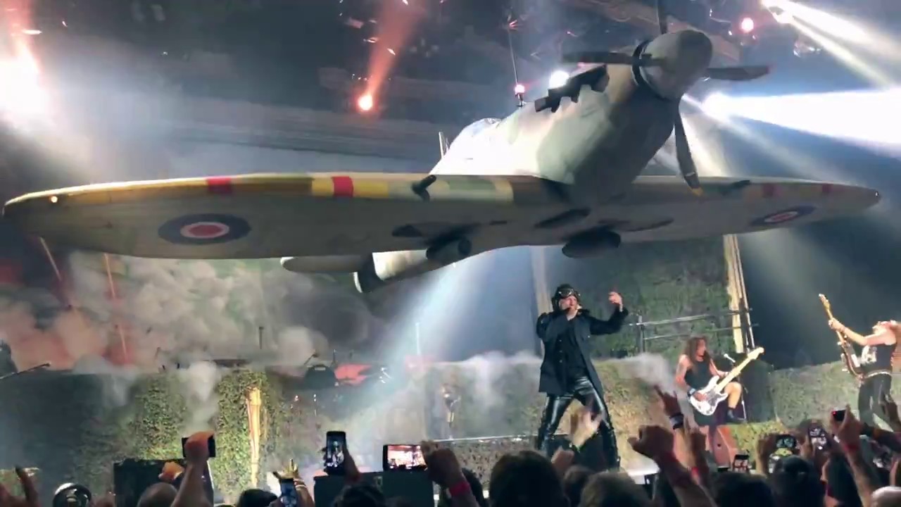 Iron Maiden - Newcastle Metro Radio Arena - 31 July 2018