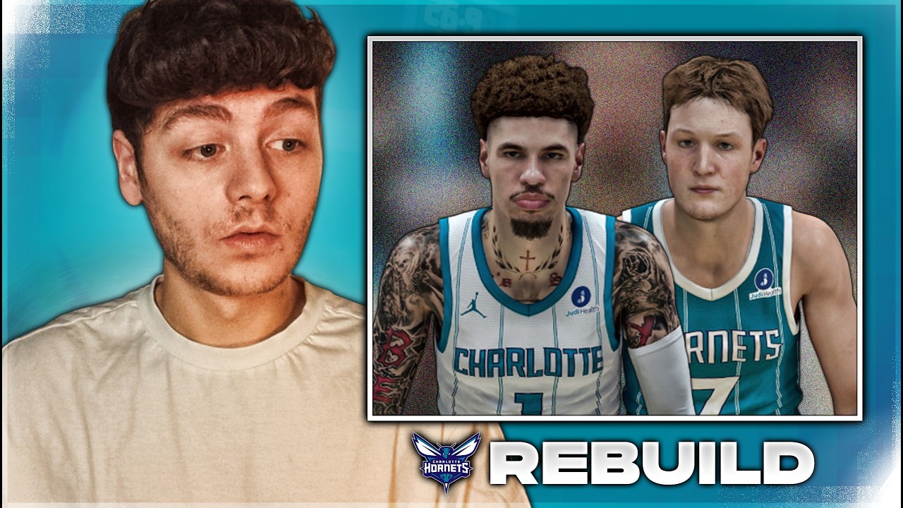 Ho RICOSTRUITO gli CHARLOTTE HORNETS per far VINCERE l'ANELLO a LAMELO BALL 🐝🏀